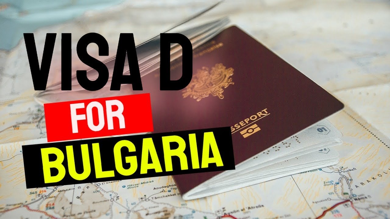 Image of a Bulgarian visa D, showcasing the design and essential details for long-term stay in Bulgaria.