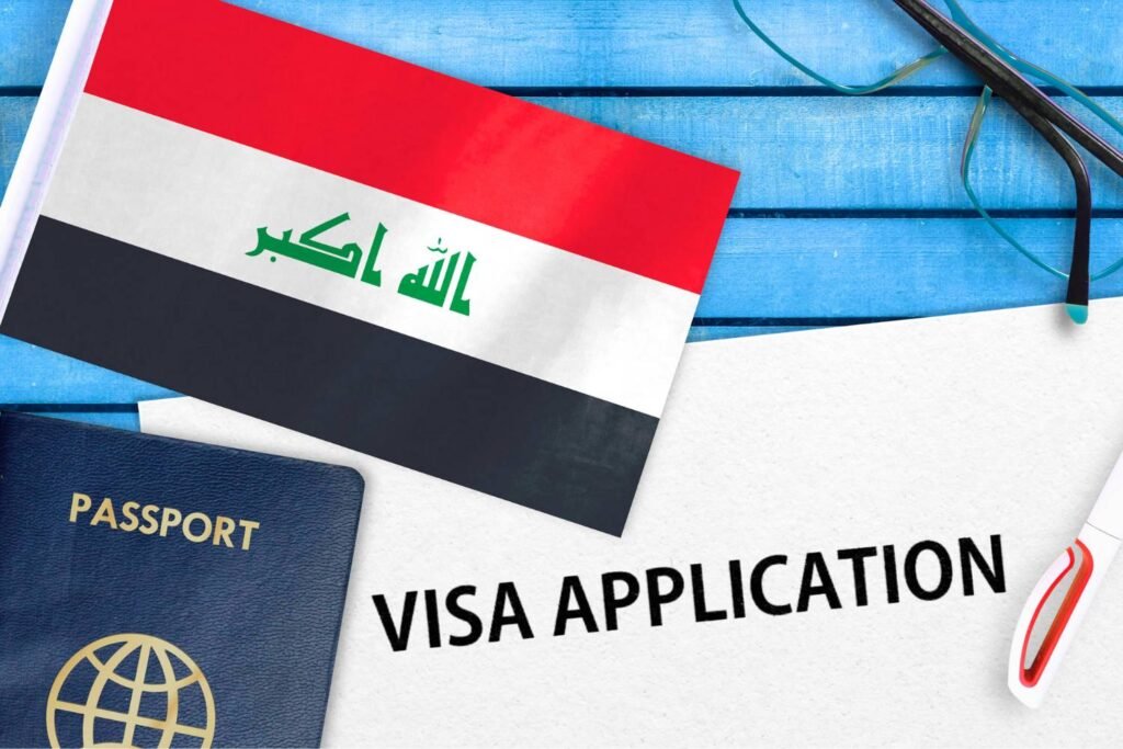 Visual representation of Iraq visa pricing, highlighting different costs associated with various types of visas and processing fees.