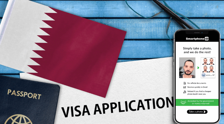 Visual representation of an approved Qatar visa, showcasing the document's details and confirming travel authorization.